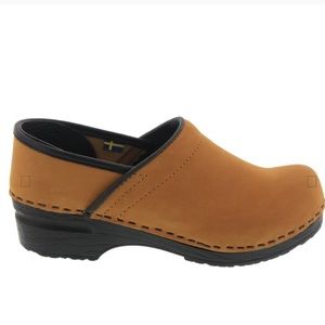 Bjork Leah Crazy Horse Leather Clog size 39 never worn